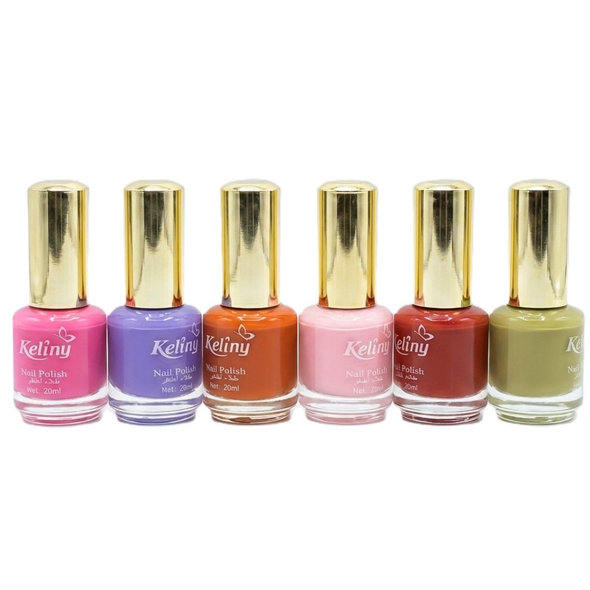 Keliny Nail Polish 6 Pieces