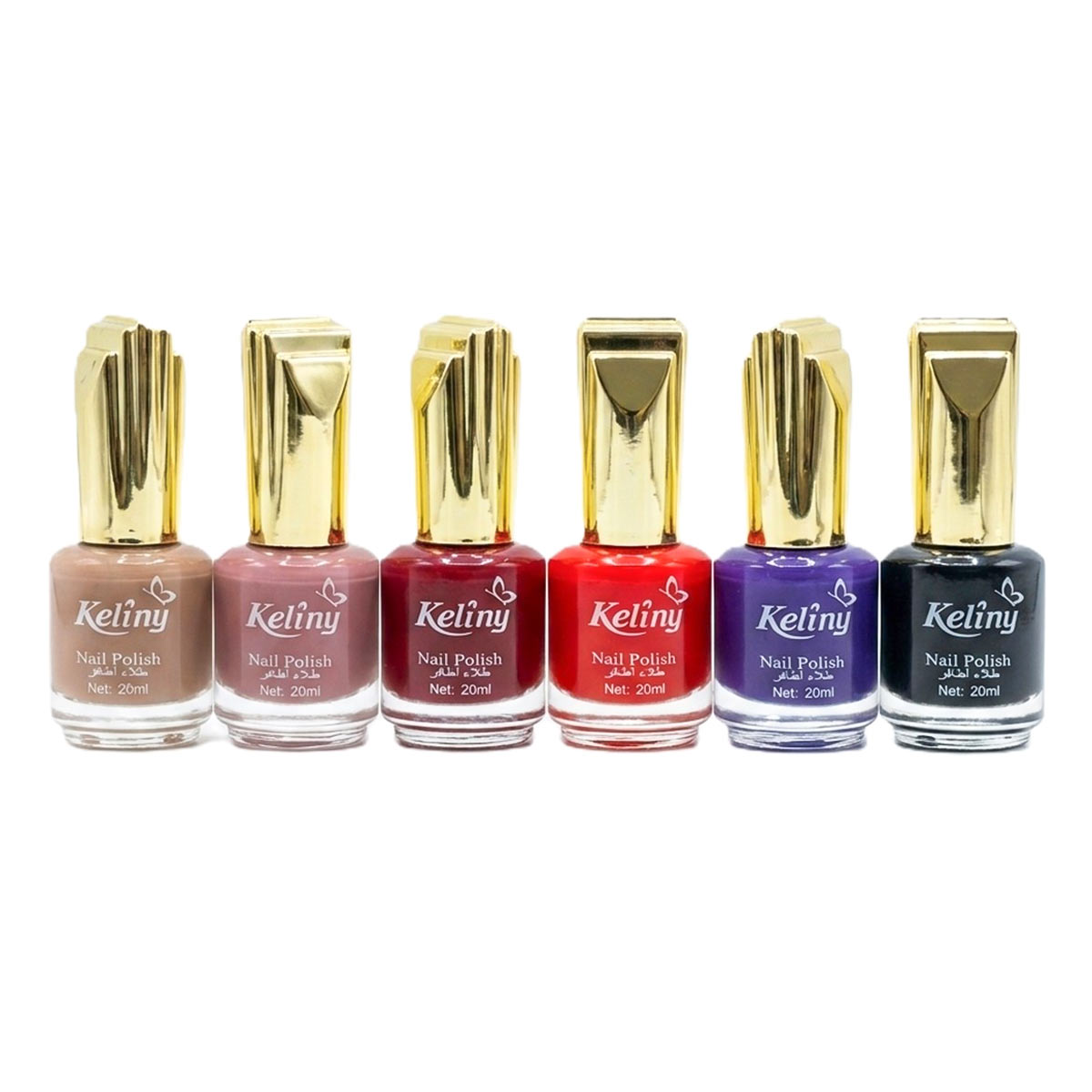 Keliny Nail Polish 6 Pieces