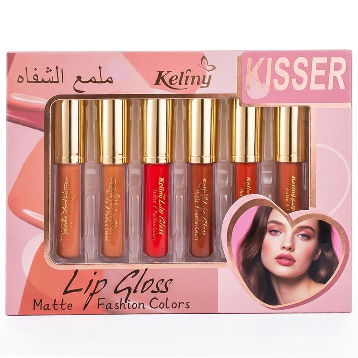 Lip Gloss 6 Pieces Set