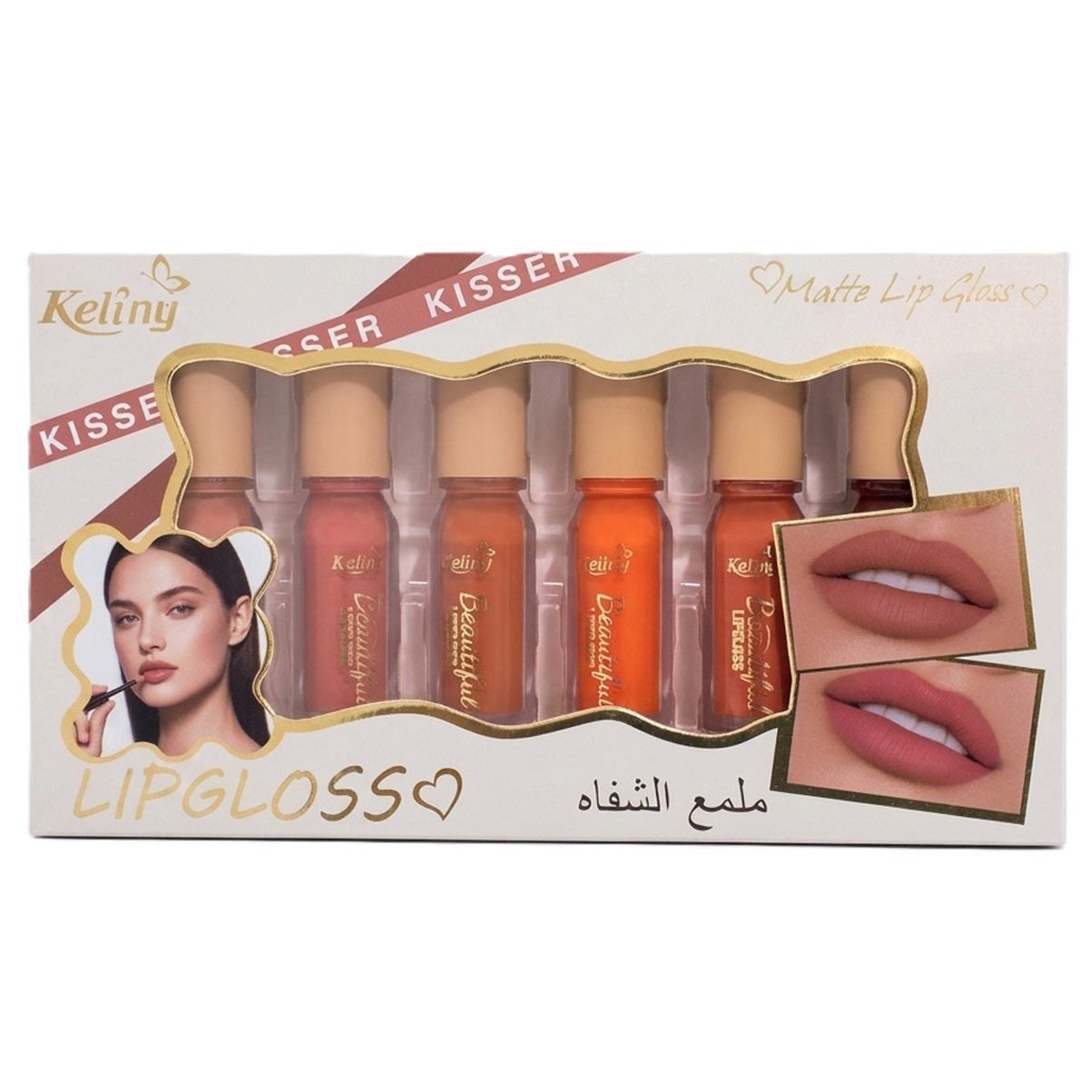 Lip Gloss 6 Pieces Set