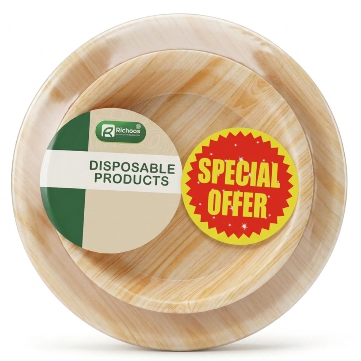 Disposable Foam Plates Set