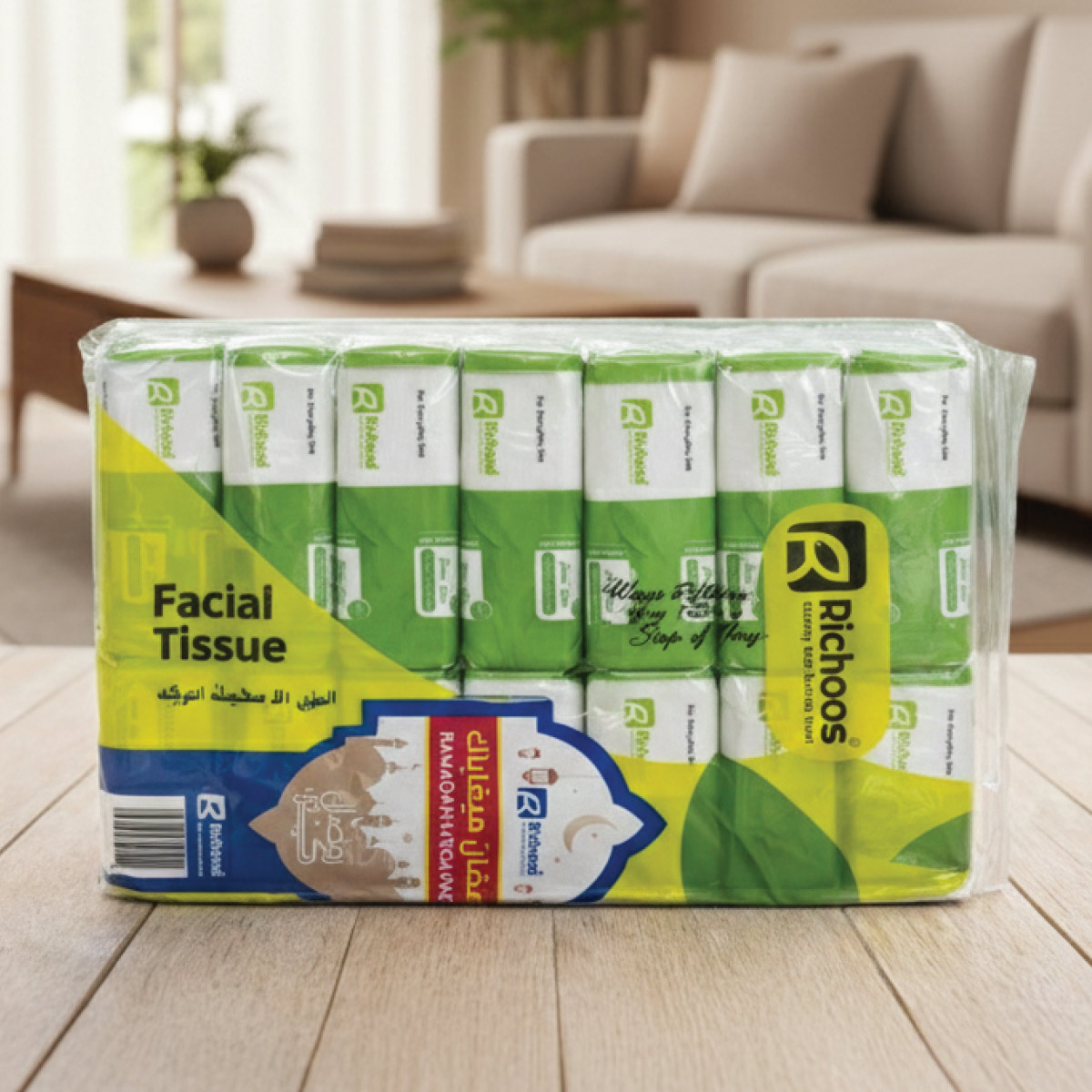 Richoos Soft Facial Tissue Pack 10 Pieces