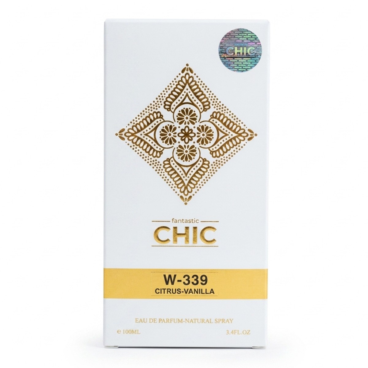 Fantastic Chic Citrus Vanilla Eau De Parfum Unisex 100ml