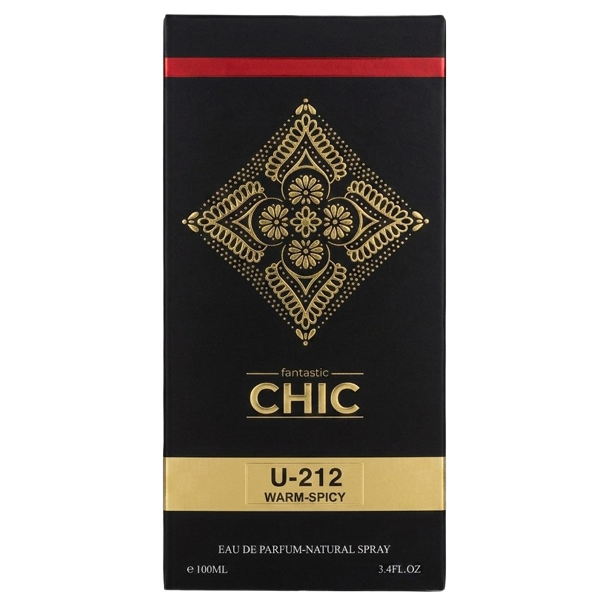 Fantastic Chic Warm Spicy Eau De Parfum Unisex 100ml