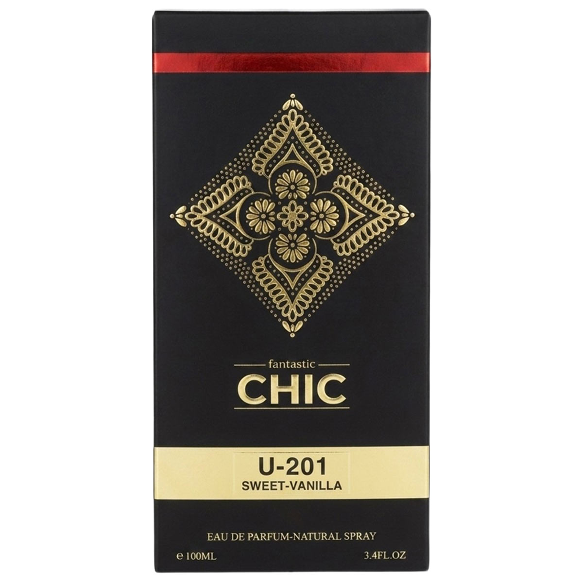 Fantastic Chic Sweet Vanilla Eau De Parfum Unisex 100ml