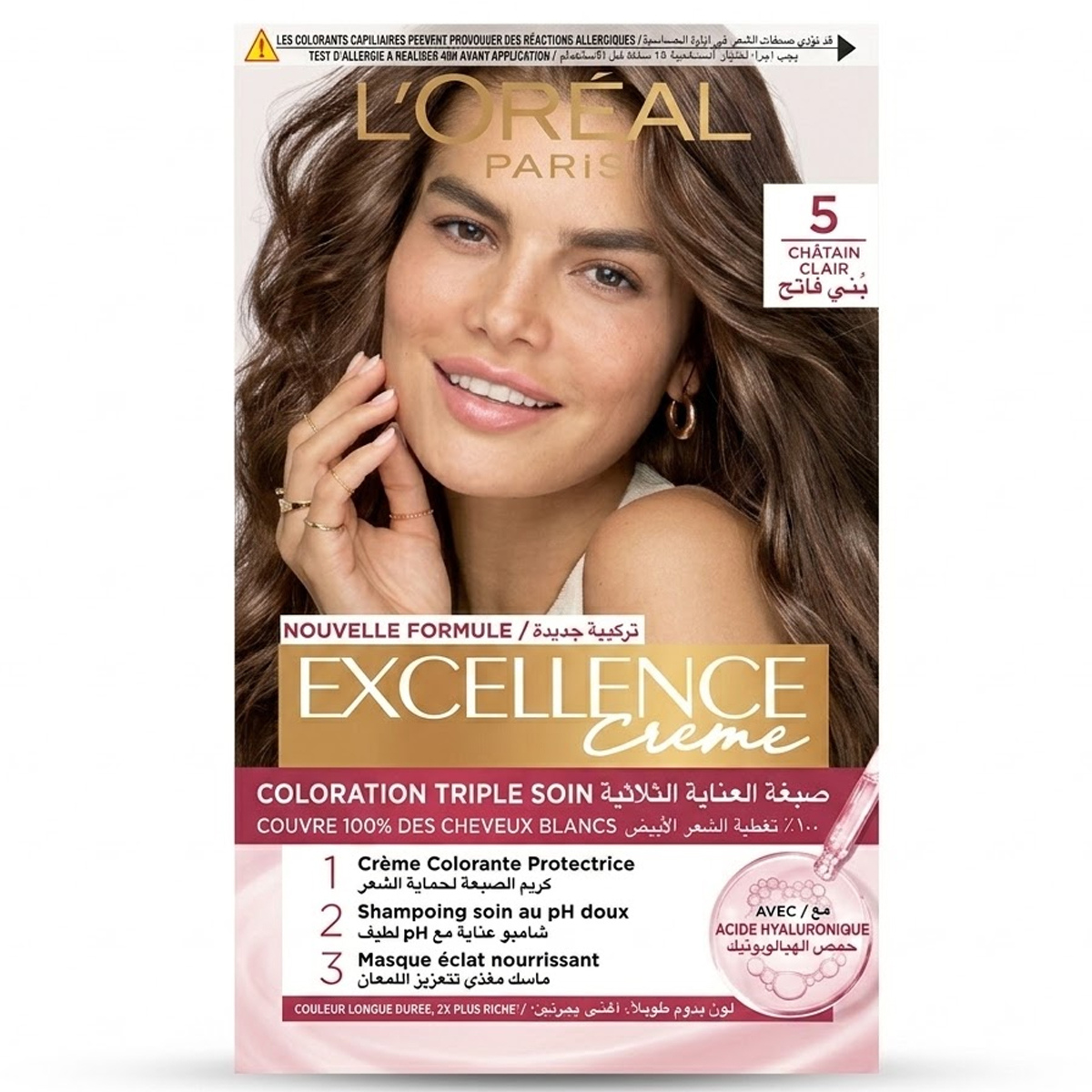 L'Oreal Paris Hair Colour Chatain Clair 5