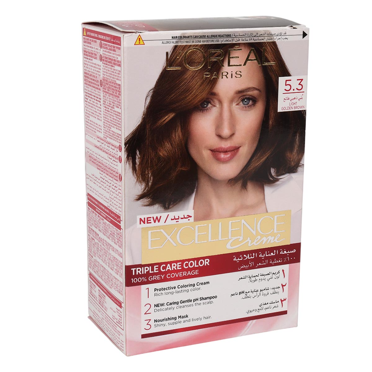 Loreal Paris Hair Color 5.3 Light Golden Brown