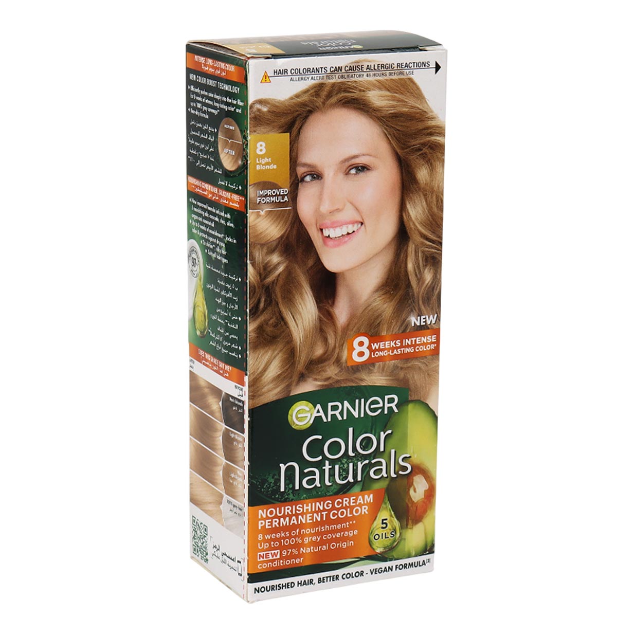 Garnier Hair Color 8 Light Blonde