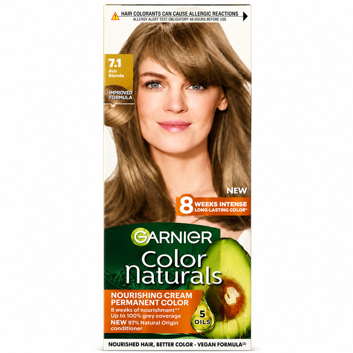 Garnier Color Naturals Nourishing Cream Permanent Ash Blonde