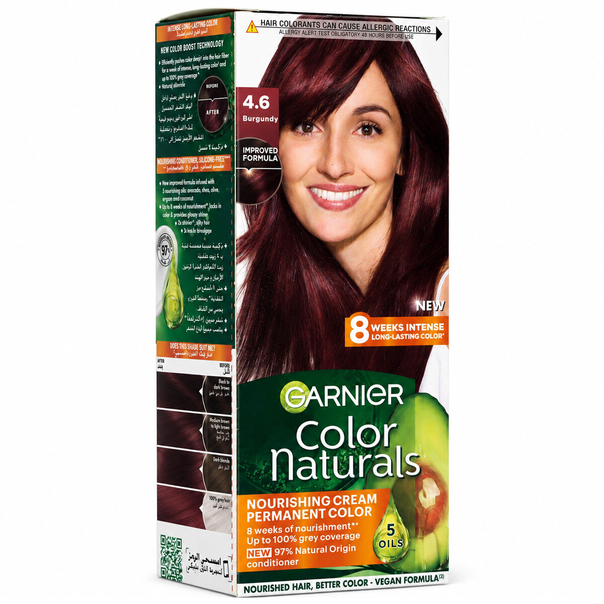 Garnier Hair Color Naturals Burgundy 4.6