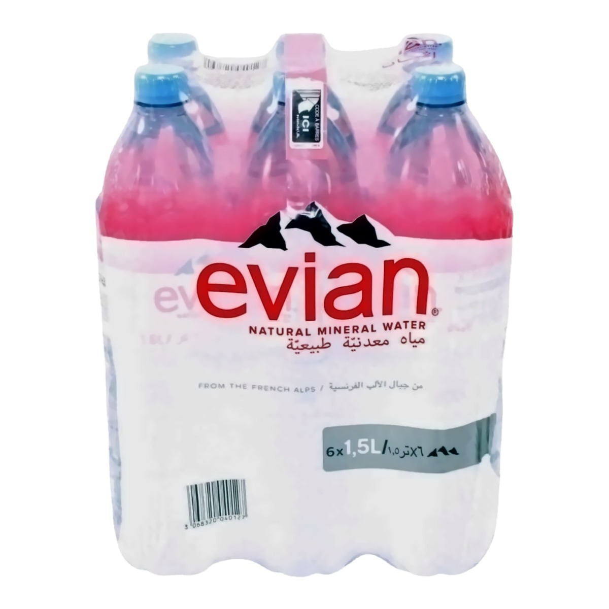 Evian Natural Mineral Water 1.5L