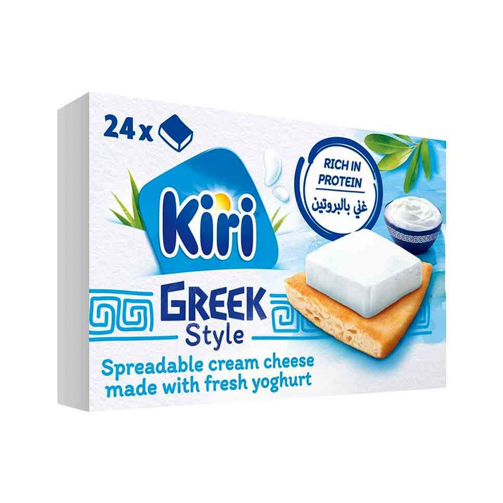 Kiri Greek Style Spreadable Cream Cheese 400g