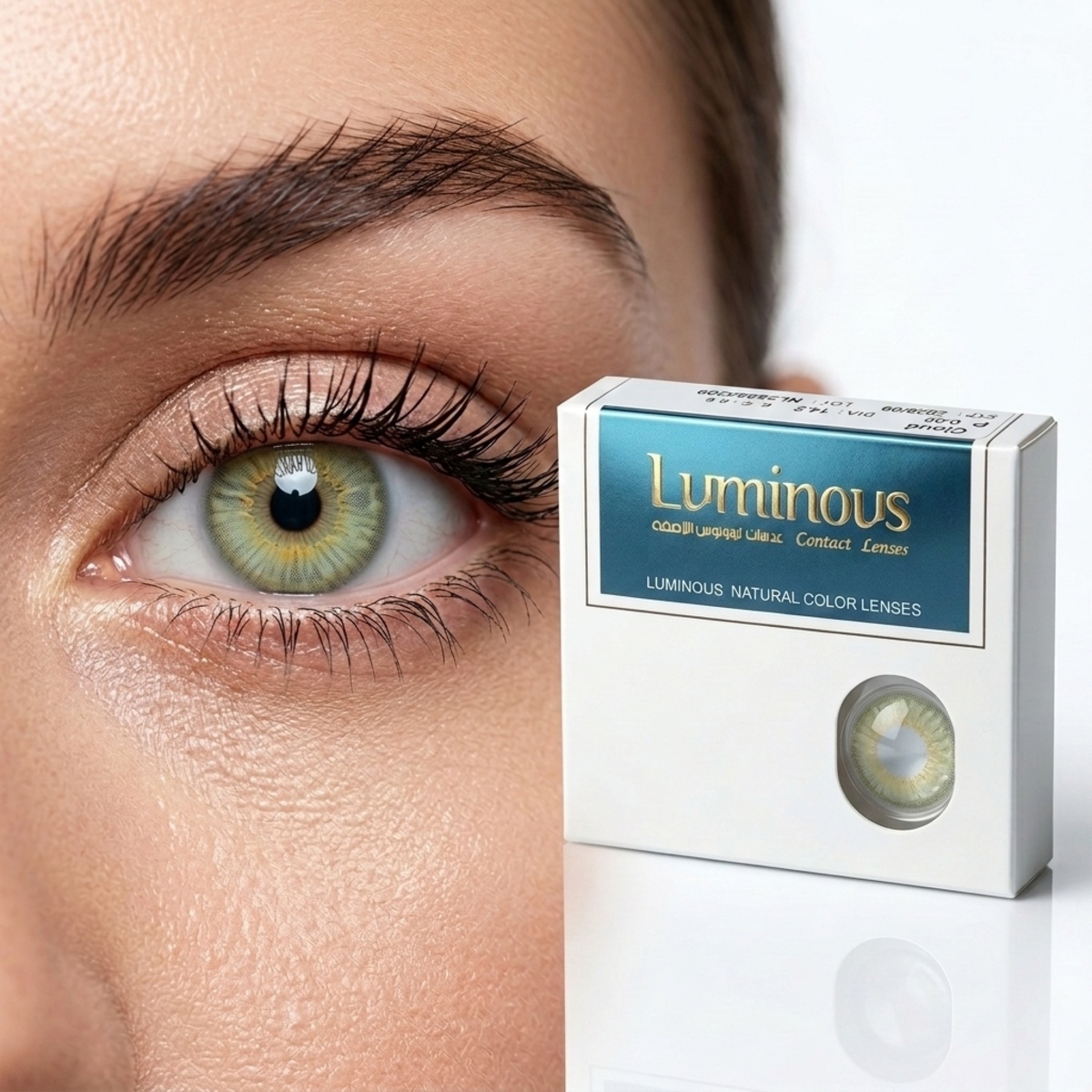 Luminous Natural Contact Lenses Cloud Color