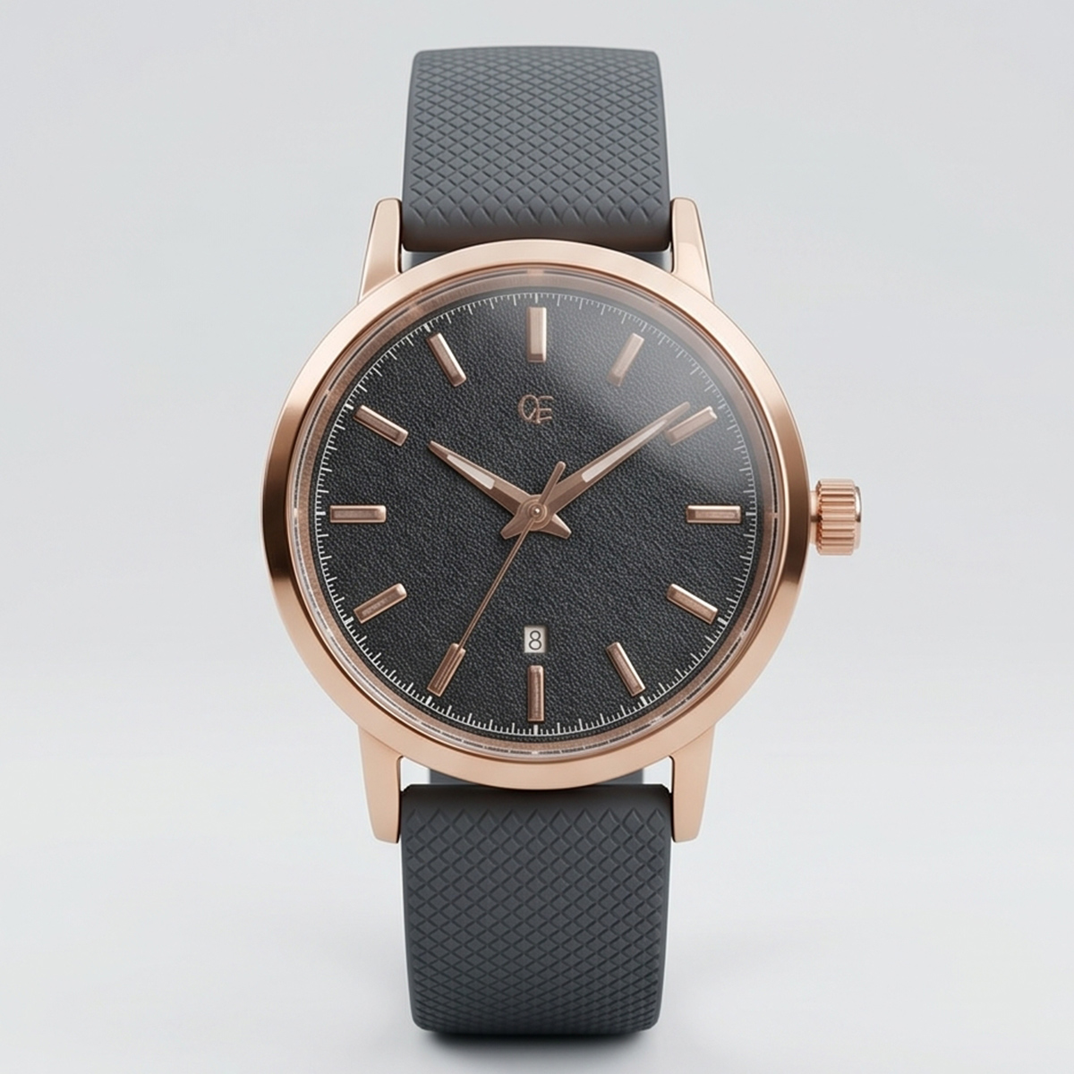 Mens Leather Watch