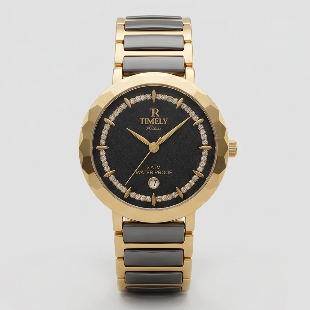 Timely Mens Metal Watch