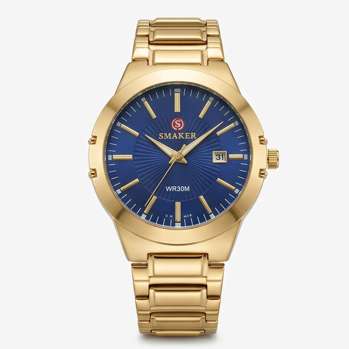Smaker Mens Metal Watch