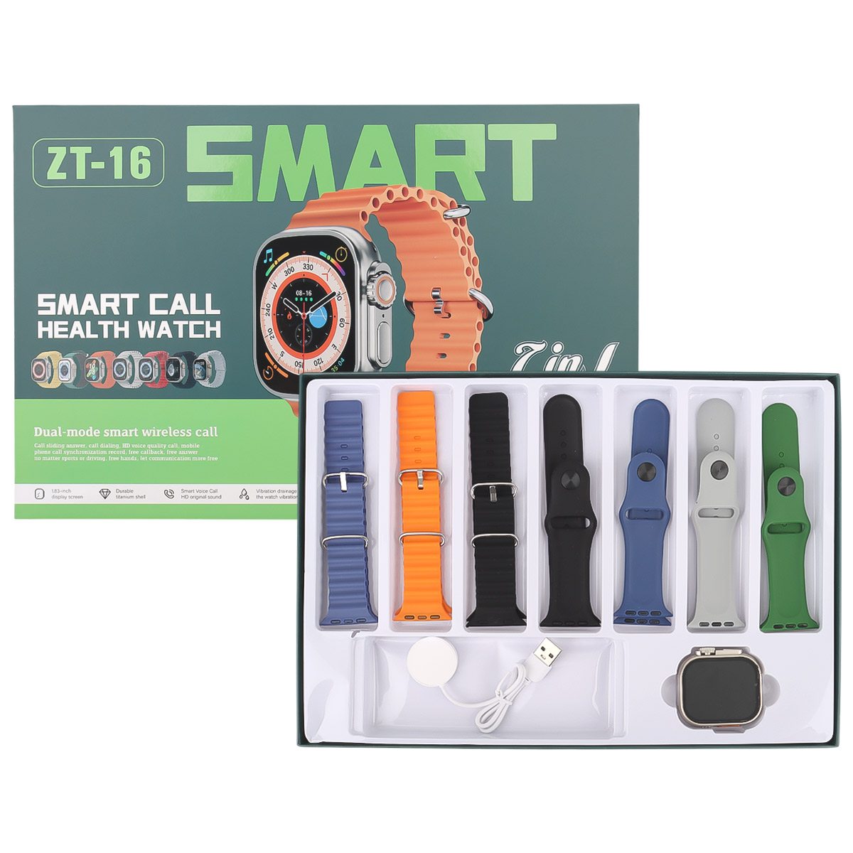 Ultra Smart Watch 7 In 1 ZT 16