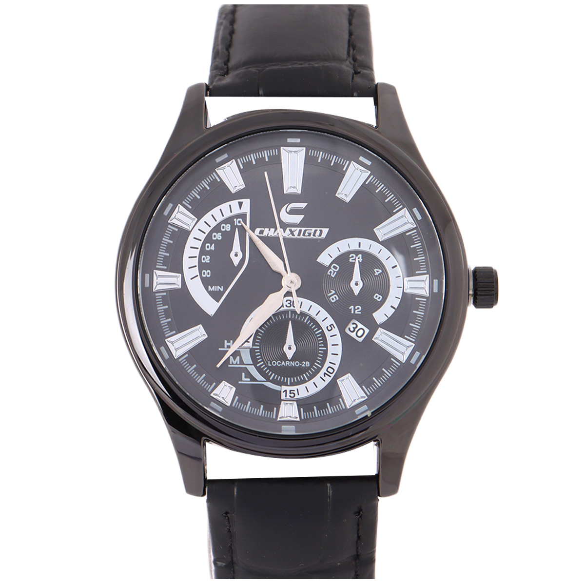 Chaxigo Mens Leather Watch