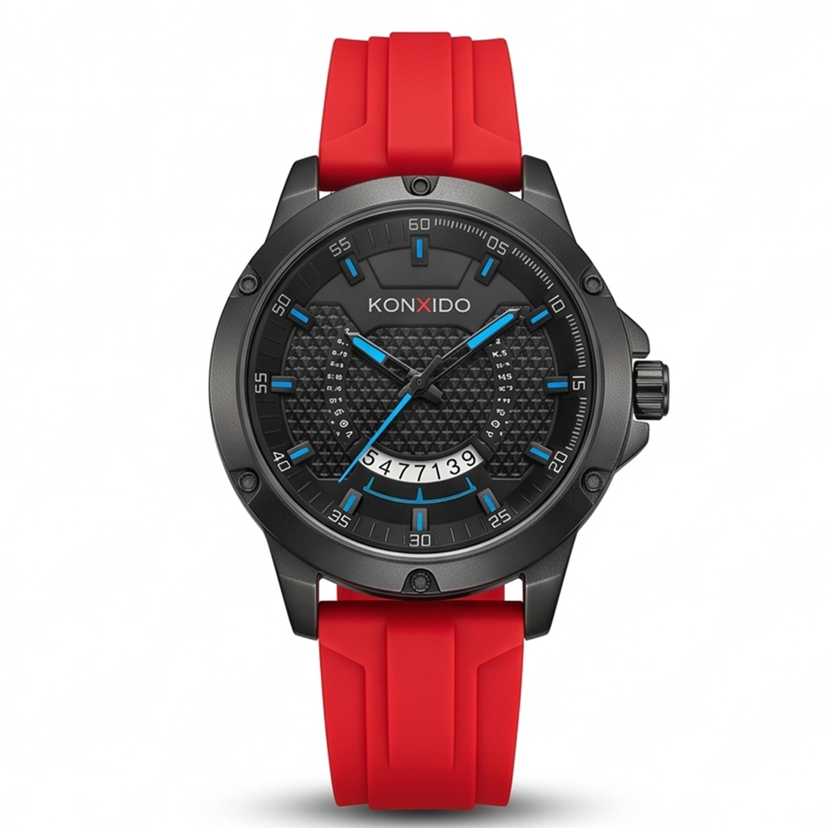 Konxido Gents Rubber Watch