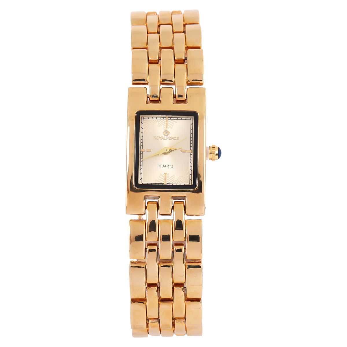 Royal Force Ladies Fancy Watch Golden