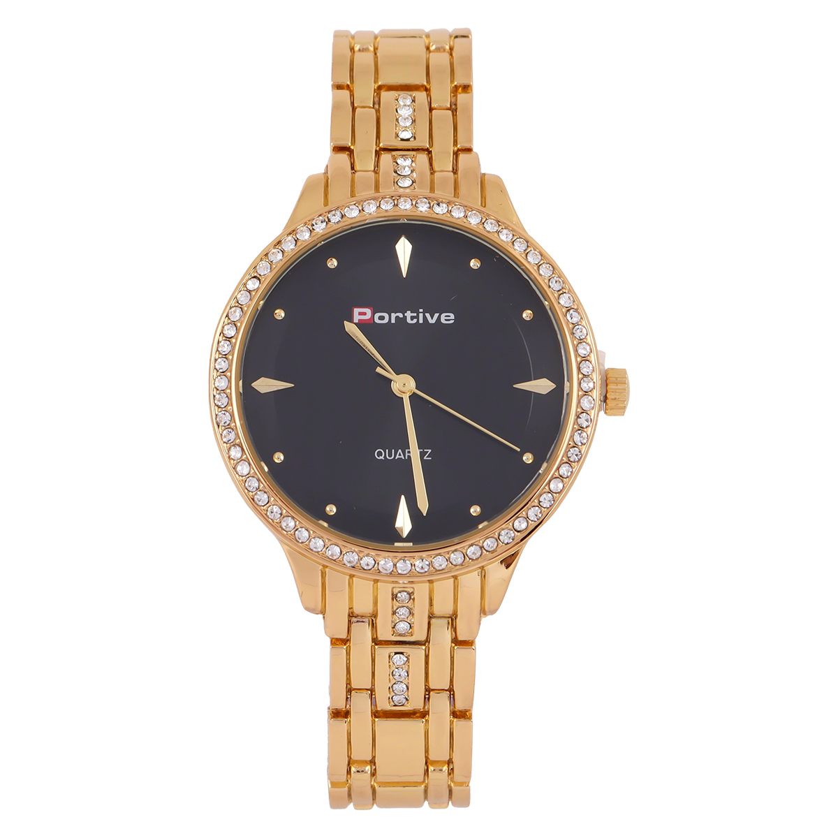 Portive Ladies Metal Watch