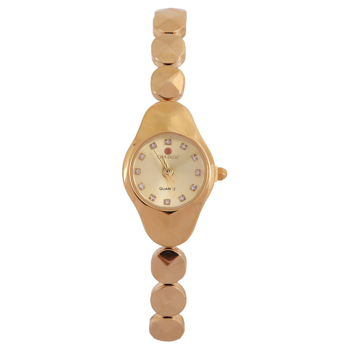 Shadow Ladies Metal Watch Golden