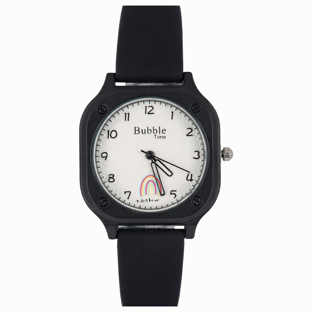 Bubble Time Ladies Rubber Sport Watch