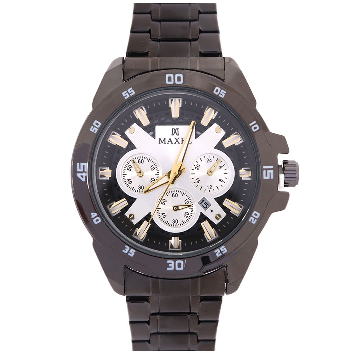 Maxel Gents Metal Sport Watch MX3182