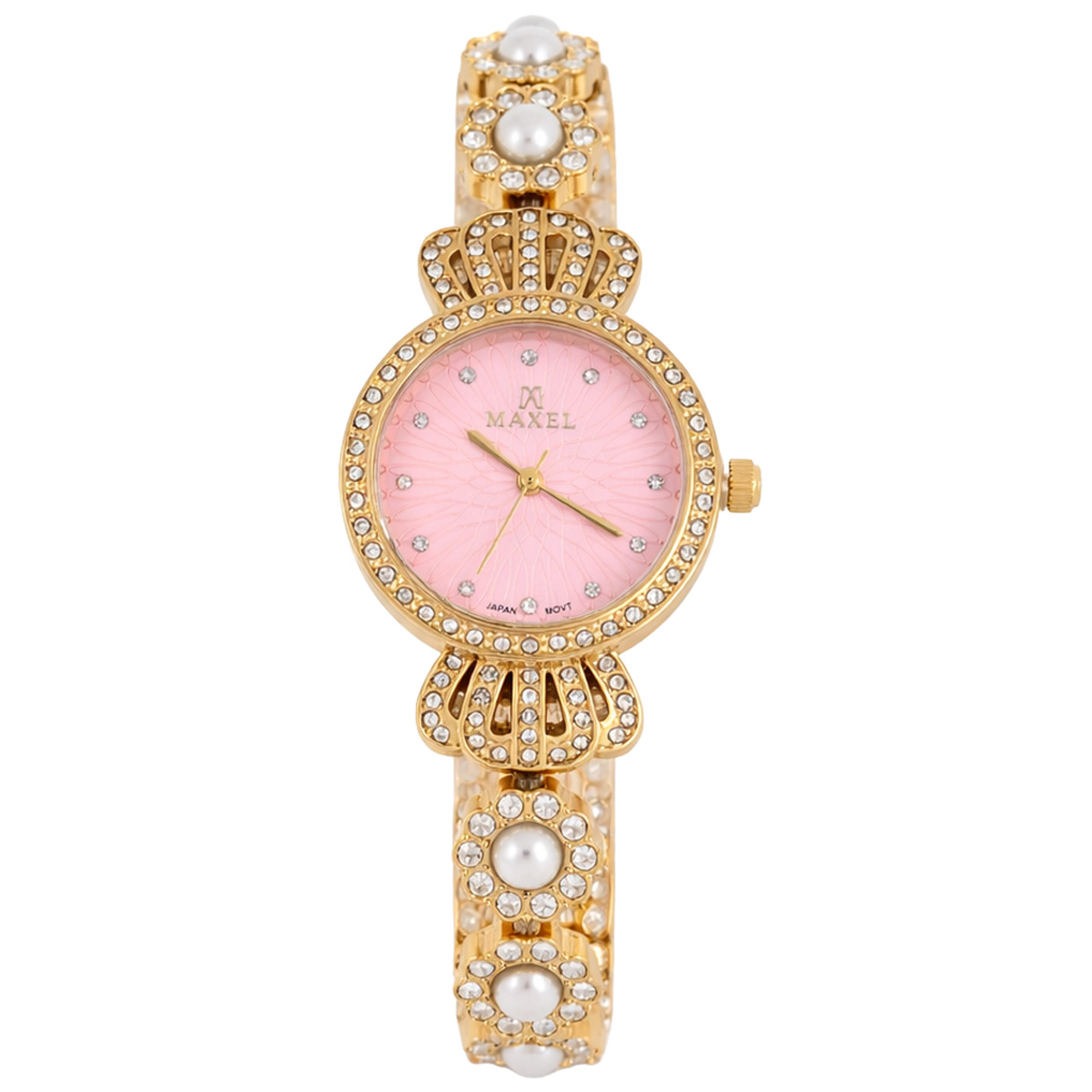 Maxel Ladies Metal Watch