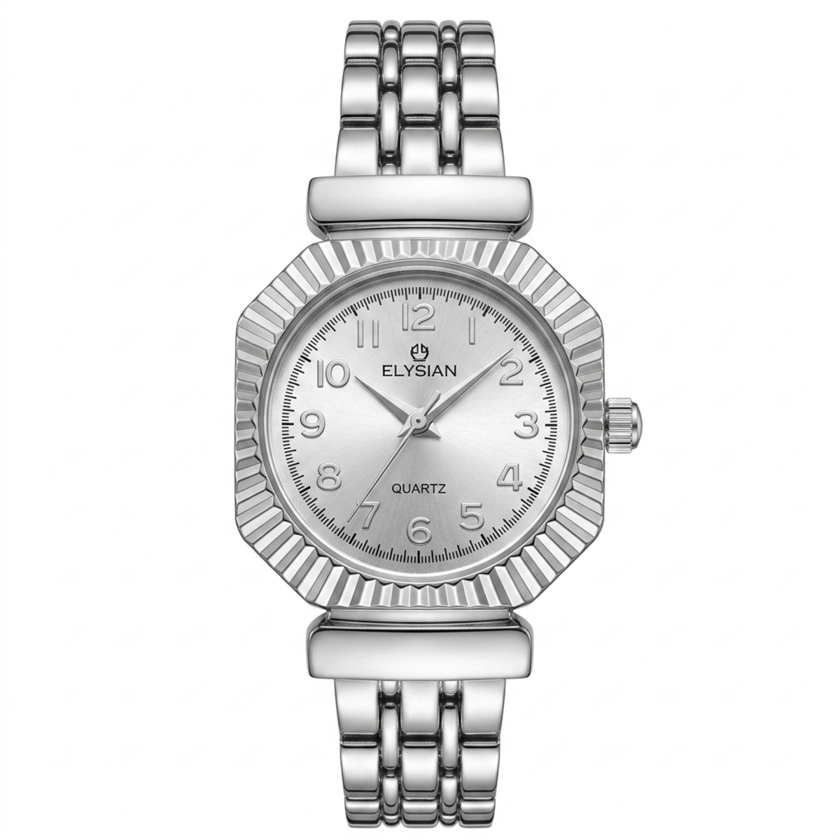 Elysian Formal Watch For Women In Silver Color