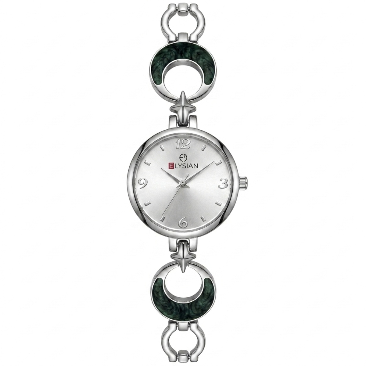 Elysian Forman Watch For Women In Silver Color