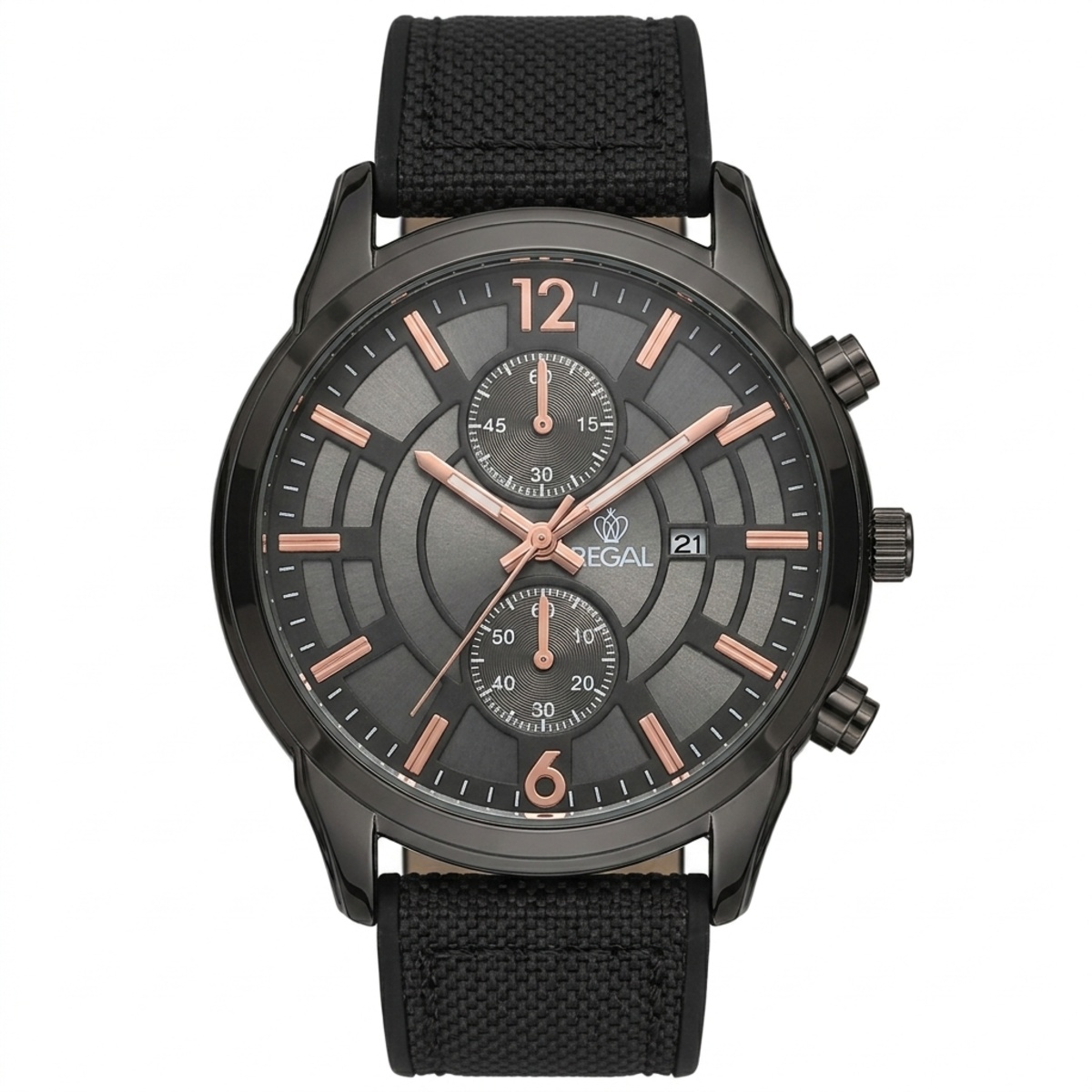 Regal Formal Watch For Men In Black Color