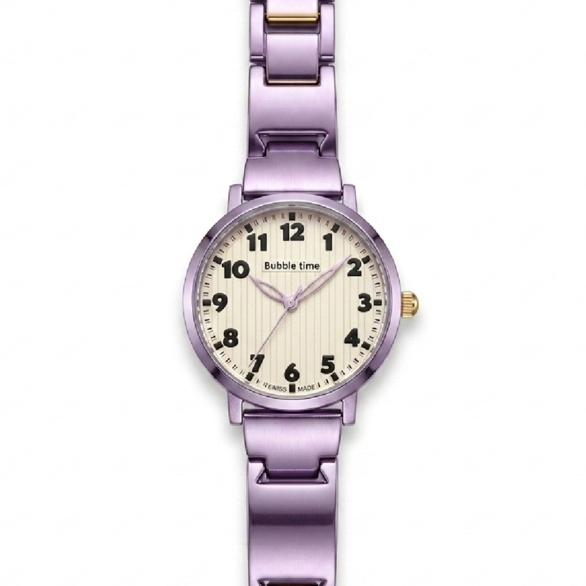 Bubble Time Ladies Metal Watch