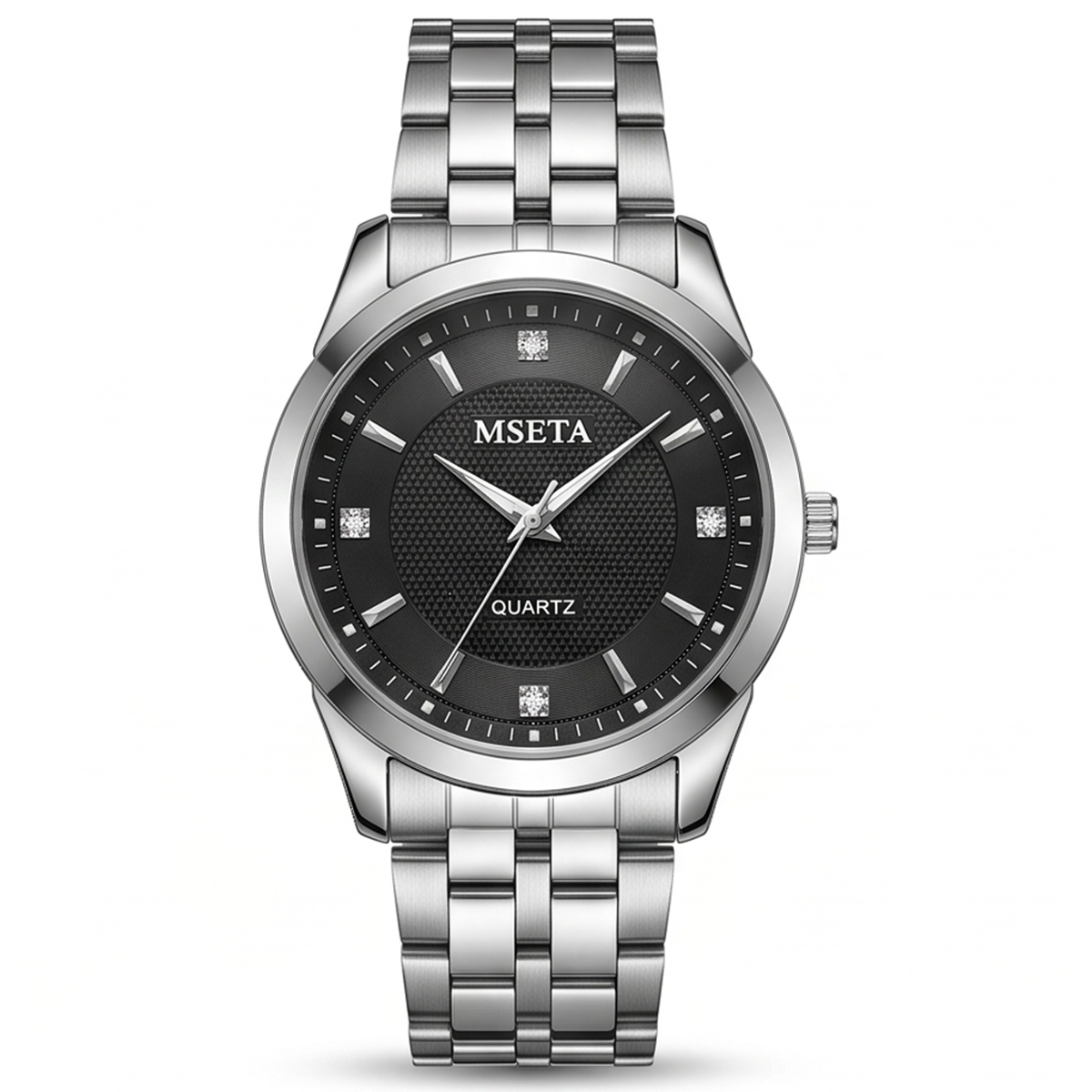 Mseta Mens Formal Metal Watch