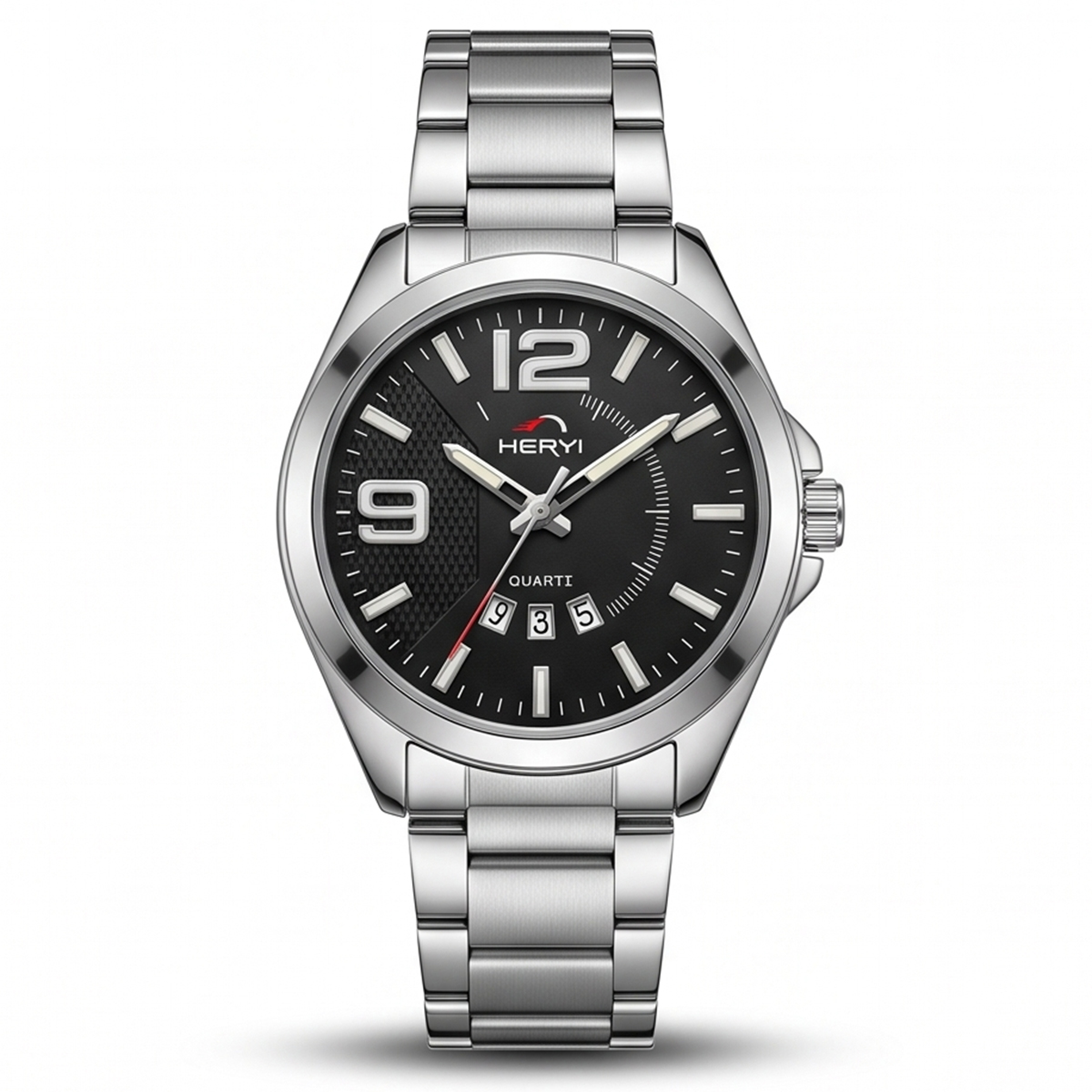Heryi Mens Formal Metal Watch