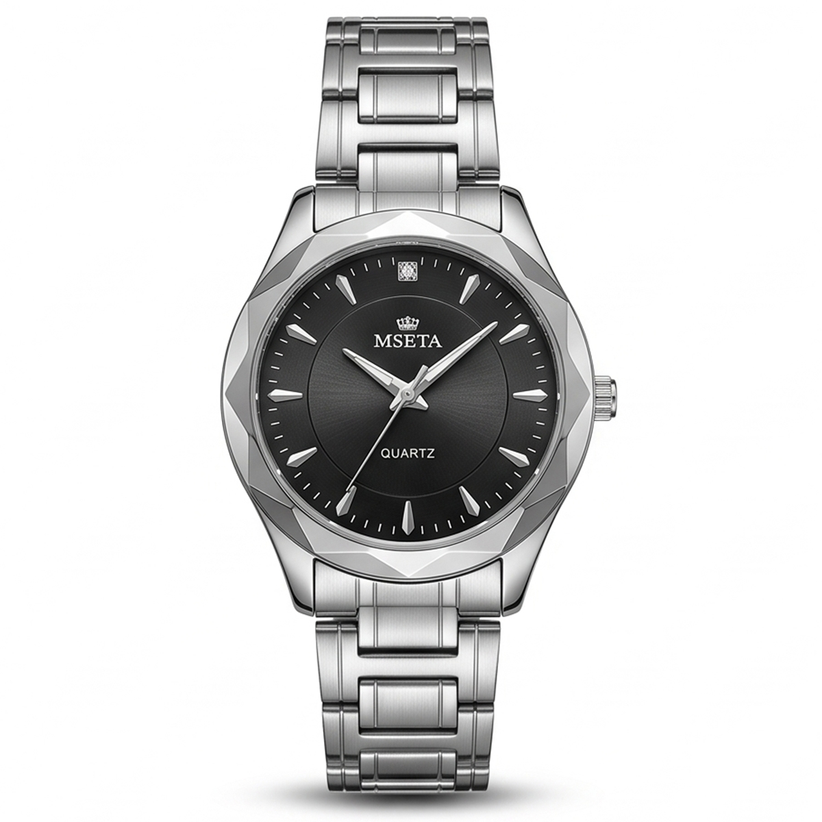 Mseta Quartz Ladies Formal Metal Watch