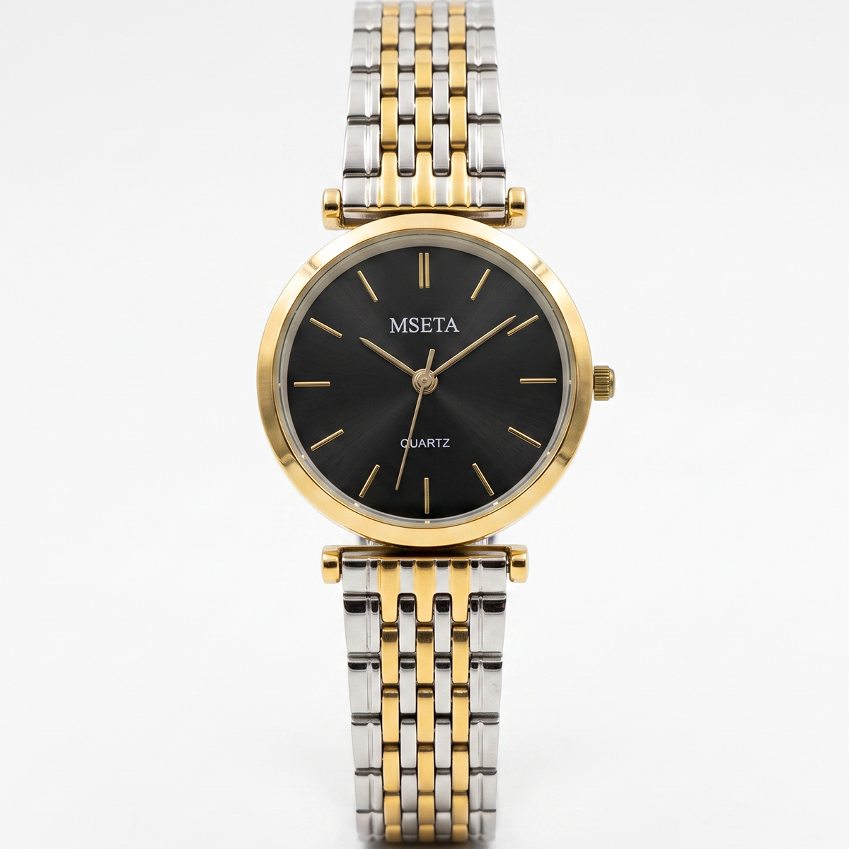 Mseta Ladies Watch Metal Black