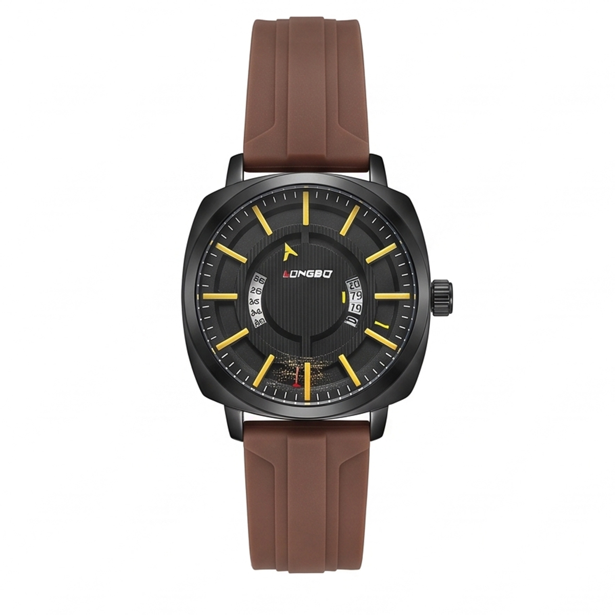 Longbo Mens Formal Rubber Watch
