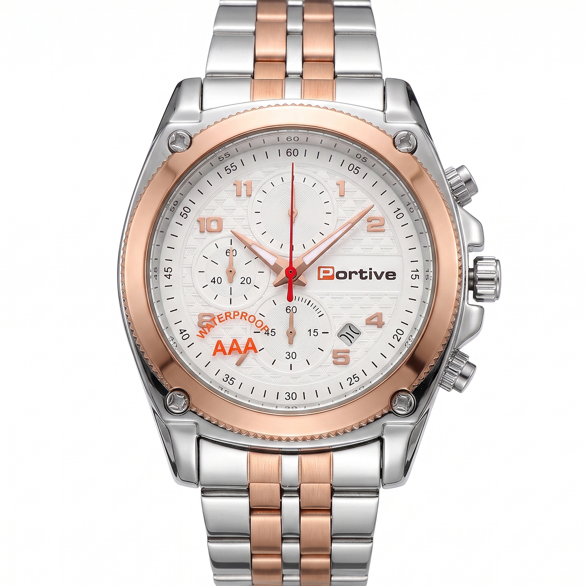 Portive Mens Metal Watch