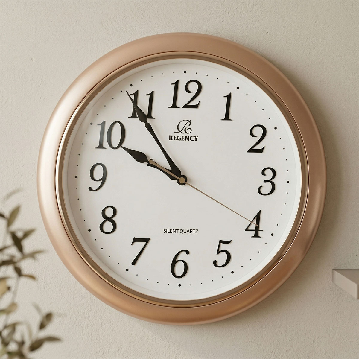Regency Silent Quartz Branded Wall Clock