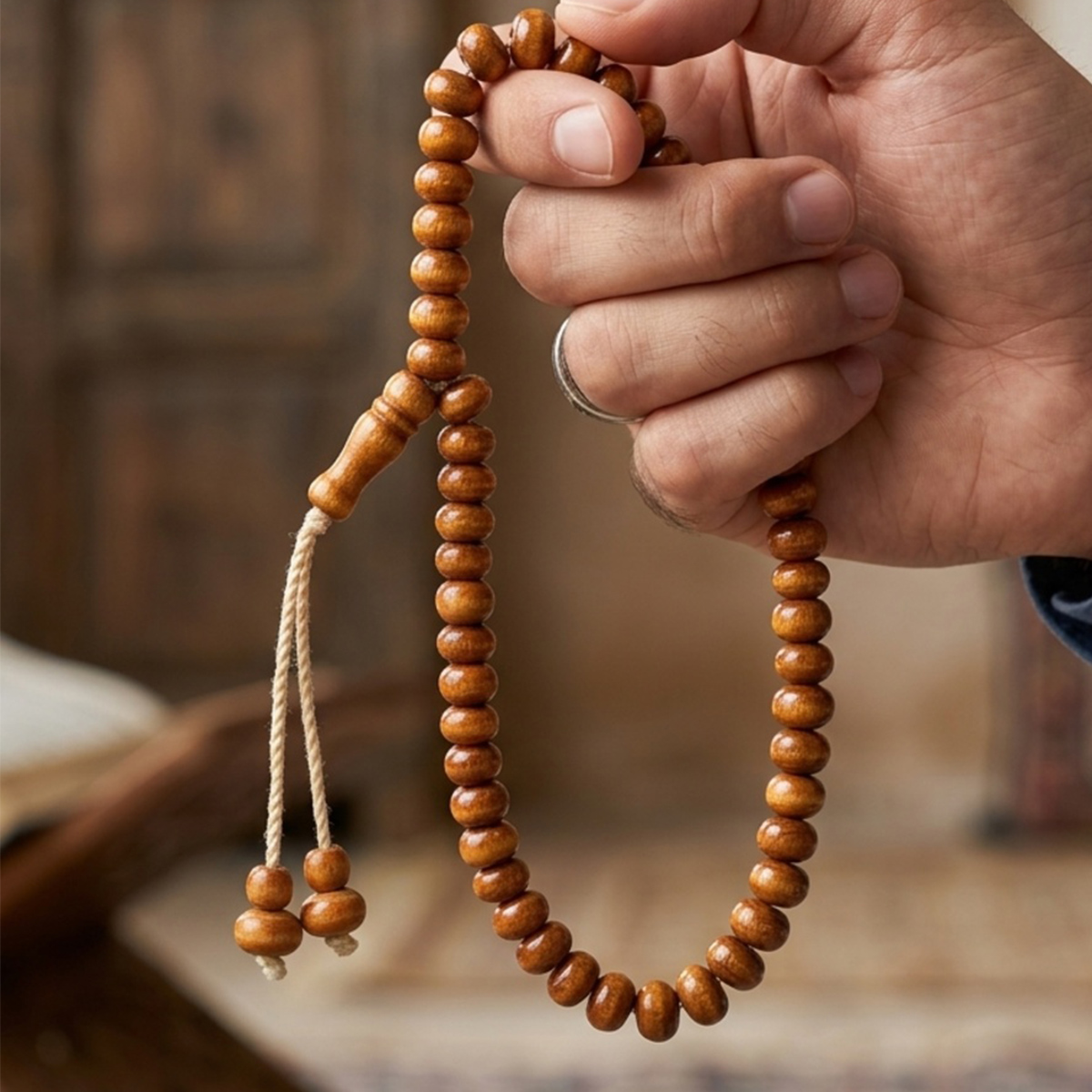 Wooden Prayer Beads