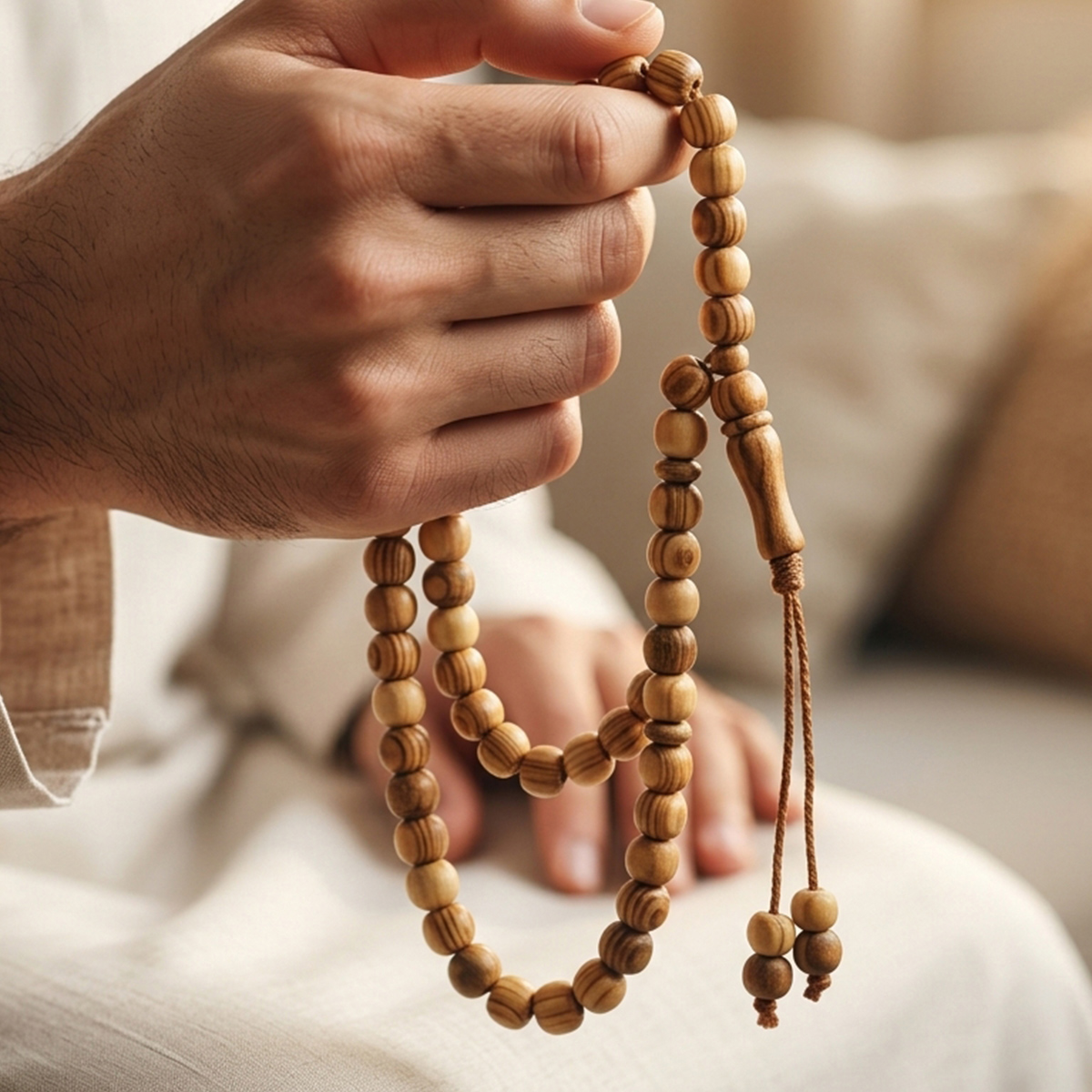 Wooden Prayer Beads