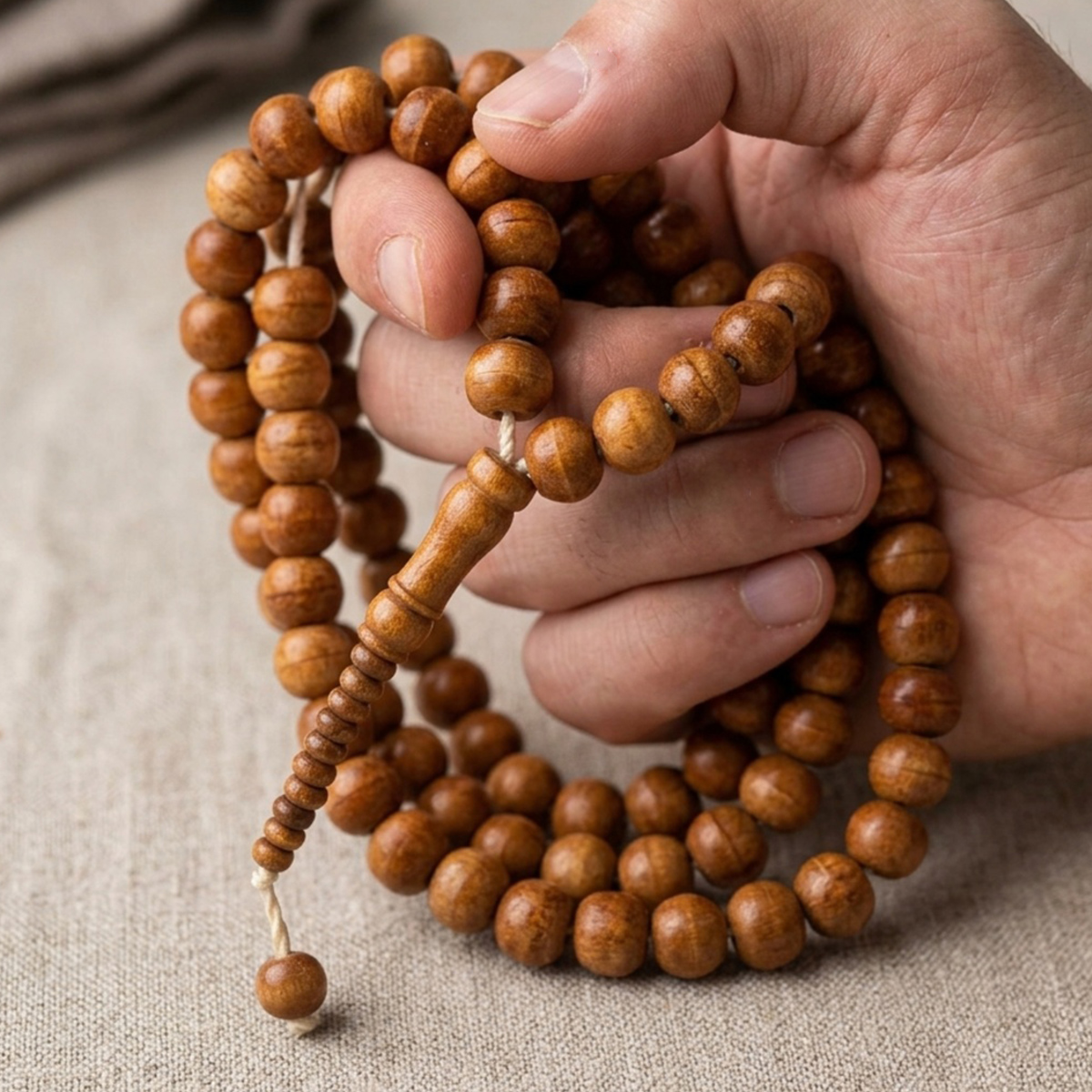 Wooden Prayer Beads