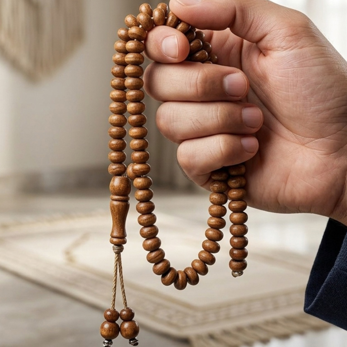 Wooden Prayer Beads