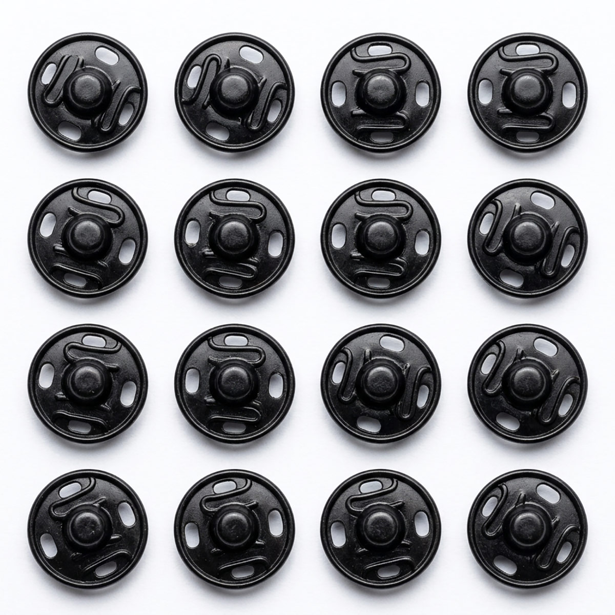Italo Press Button Black | Tailoring Accessories Italo Press Button Black | Tailoring Accessories