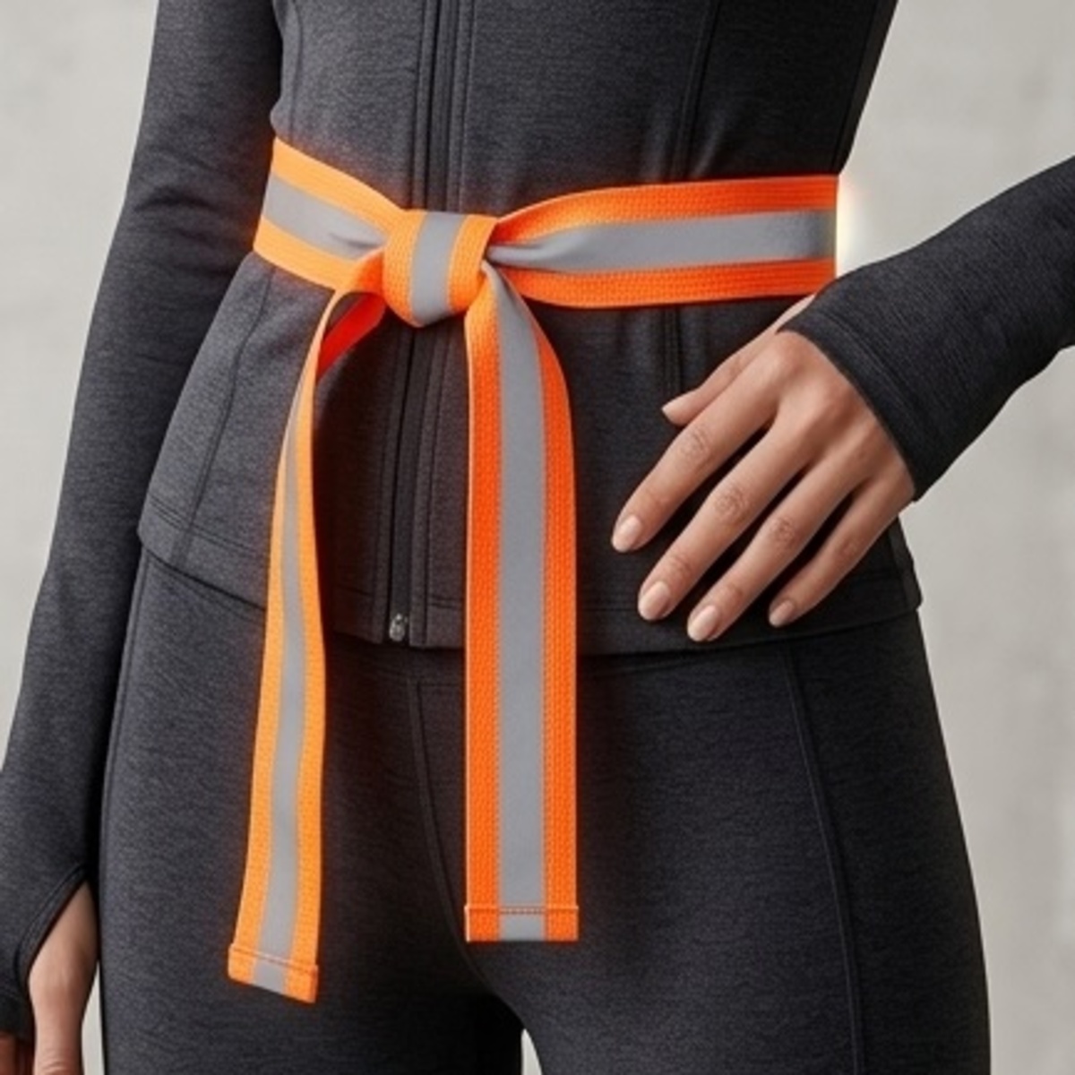 Reflective Ribbon Orange
