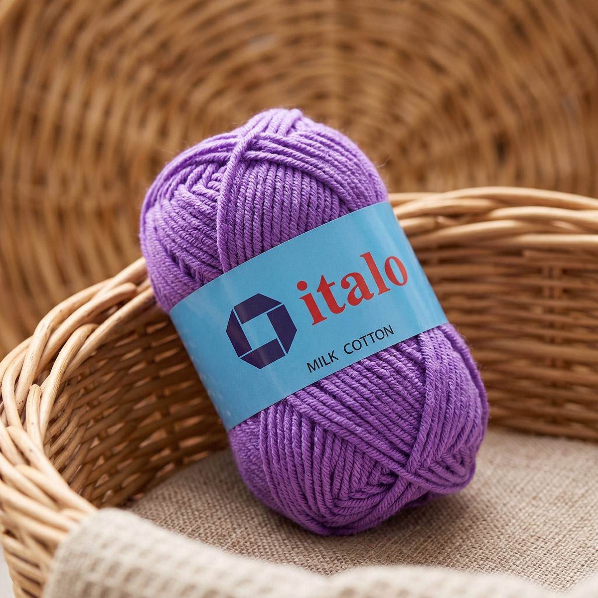 Italo Crochet Thread Purple