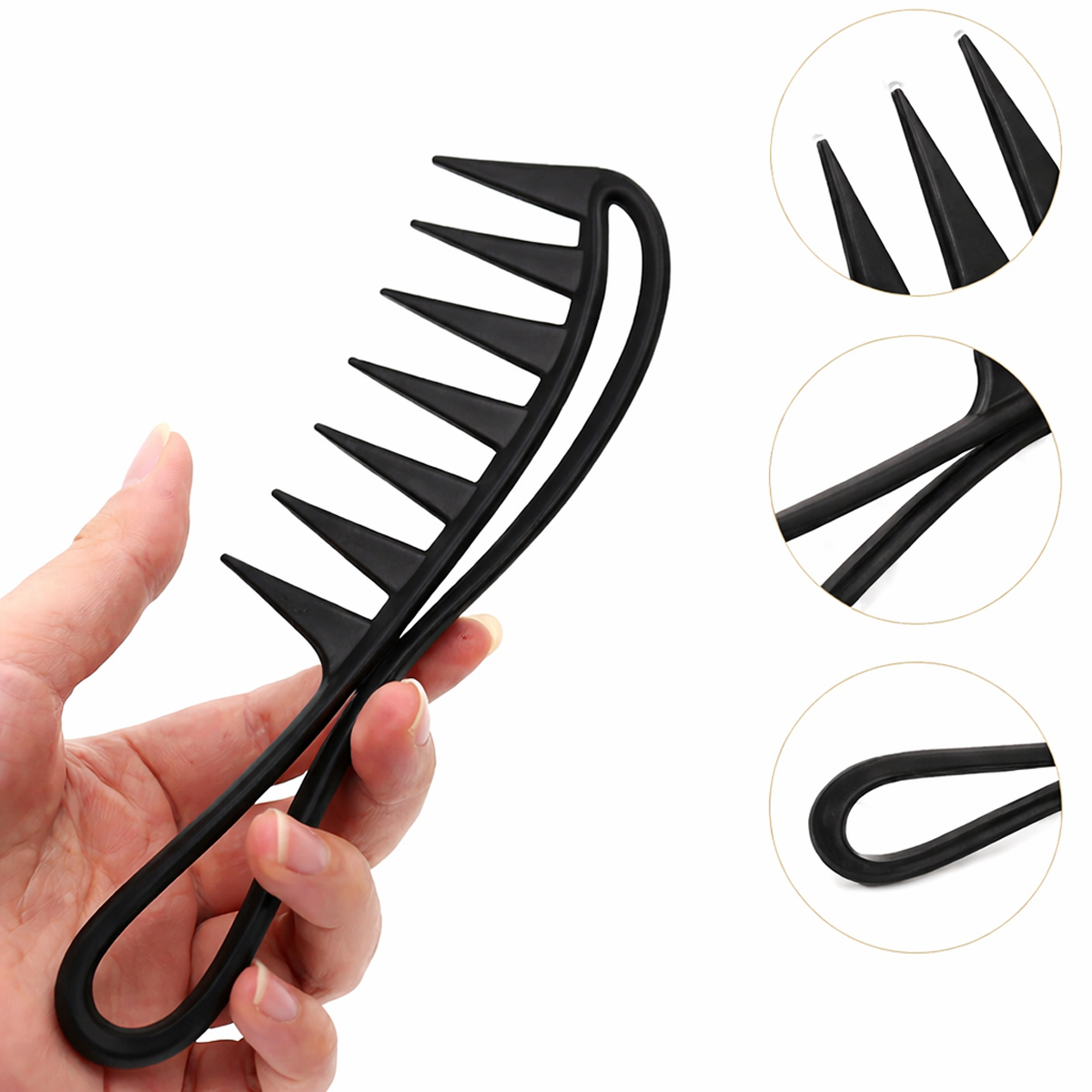 Hair Comb Black