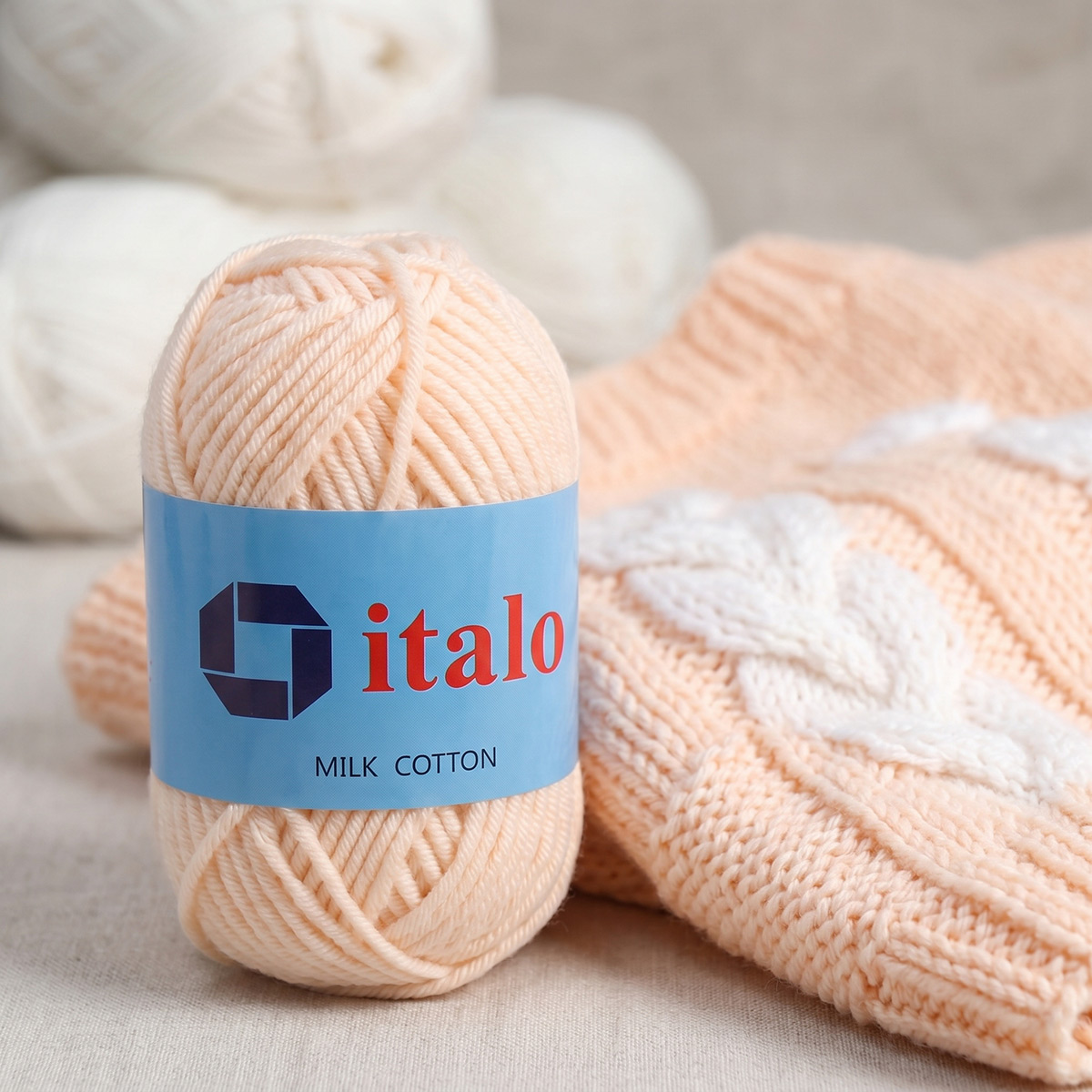 Italo Wool Soft Peach | Tailoring Accessories Italo Wool Soft Peach | Tailoring Accessories