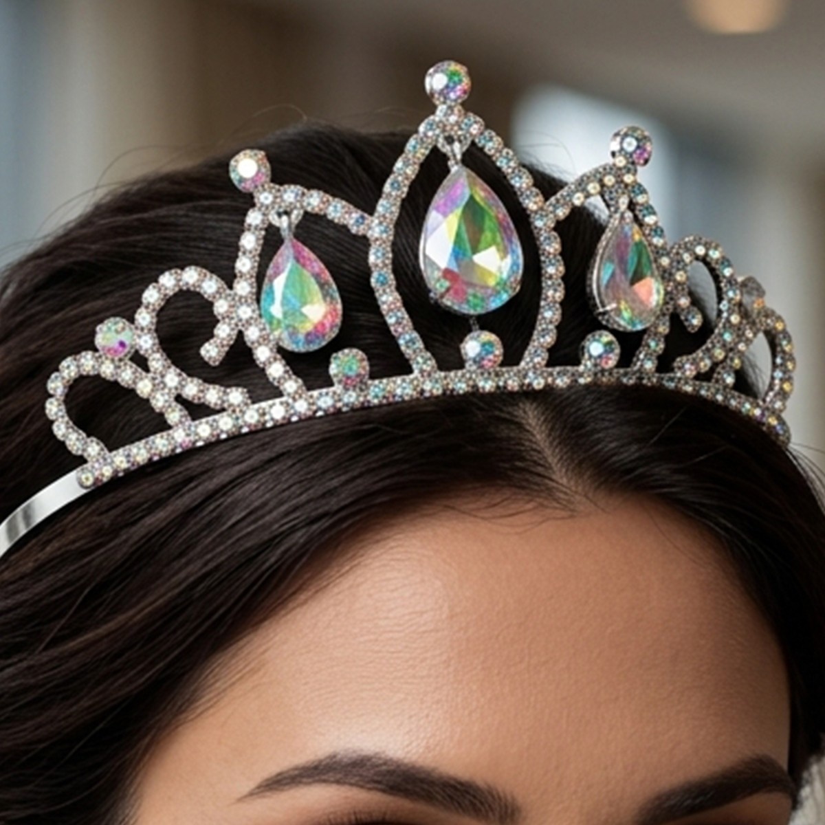 Crystal Rhinestone Tiara